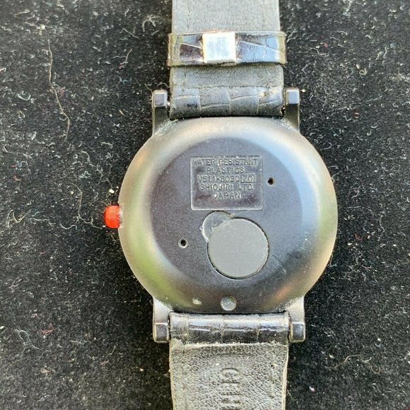 Disney Lorus Mickey Mouse Shadow Dial Watch From 1990's - Picture 4 of 8